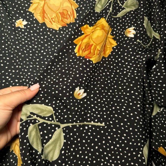 Floral Print Wrap Dress Boohoo - Picture 8 of 10